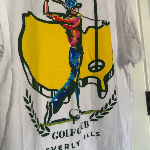 Golf White Short Sleeve Tee - Picture 8 of 8
